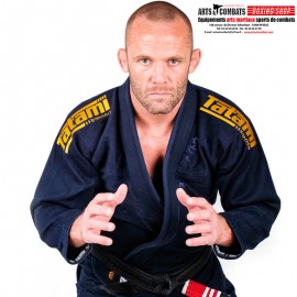 Kimono JJB Tatami Estilo  BJJ GI Marine/Or