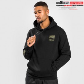 SWEATSHIRT À CAPUCHE VENUM FANGS - COUPE DROITE – NOIR