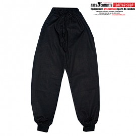 Pantalon Kung Fu Bruce Lee noir