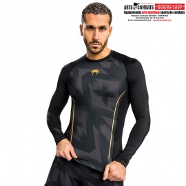 T-SHIRT DE COMPRESSION VENUM RAZOR - NOIR/OR