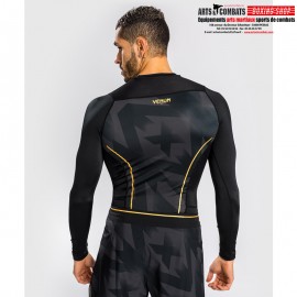 T-SHIRT DE COMPRESSION VENUM RAZOR - NOIR/OR