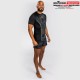 RASHGUARD VENUM RAZOR - MANCHES COURTES - NOIR/OR