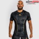 RASHGUARD VENUM RAZOR - MANCHES COURTES - NOIR/OR