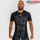 RASHGUARD VENUM RAZOR - MANCHES COURTES - NOIR/OR