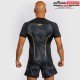 RASHGUARD VENUM RAZOR - MANCHES COURTES - NOIR/OR