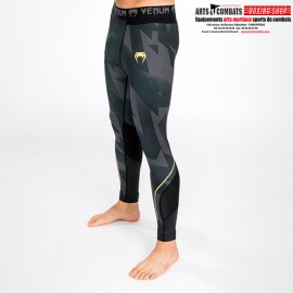 PANTALON DE COMPRESSION VENUM RAZOR - NOIR/OR