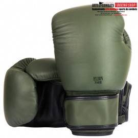 GANTS DE BOXE ELION COLLECTION PARIS - KAKI/NOR VINTAGE