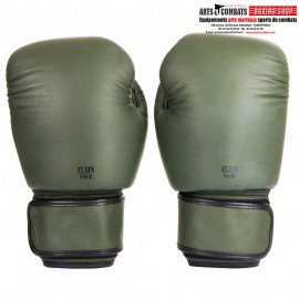 GANTS DE BOXE ELION COLLECTION PARIS - KAKI/NOR VINTAGE