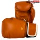 GANTS DE BOXE ELION COLLECTION PARIS - MARRON VINTAGE
