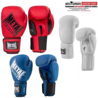 METAL BOXE Metal Boxe MB144T - Plastron réversible blue/red