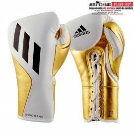 Gants de boxe Speed Tilt 750 Adidas Blanc / Or