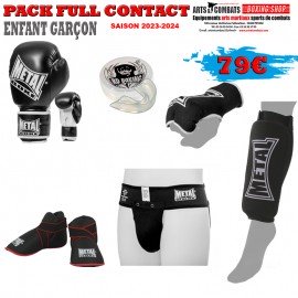 Pack Full Contact Enfant Garçon