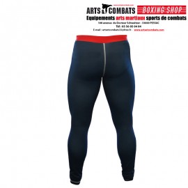 Pantalon de compression Adidas - Bleu/Blanc/Rouge