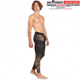 Pantalon de compression Venum Gorilla Jungle Noir/Sable