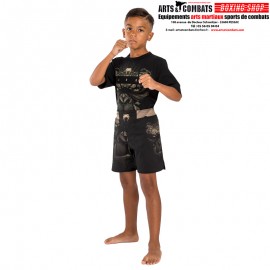 Short de Combat pour Enfants Venum Gorilla Jungle Noir/Sable