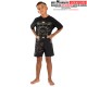 Short de Combat pour Enfants Venum Gorilla Jungle Noir/Sable