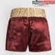 SHORT DE MUAY THAI VENUM CLASSIC VENUM BORDEAUX/OR/BLANC