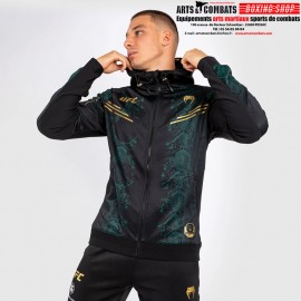 Sweatshirt Zippé à Capuche Adrenaline Venum UFC Emerald