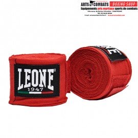 BANDES BOXE LEONE 1947 ROUGE  4m50