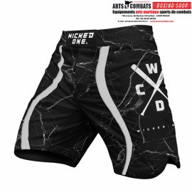 SHORT DE MMA BROKEN NOIR