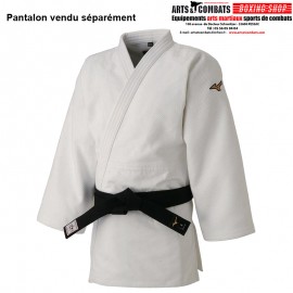 Veste de Kimono Mizuno Blanc YUSHO BEST 750g IJF