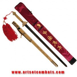Épée de Taï Chi avec fourreau - 75cm