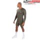 Rashguard à manches longues pour hommes Venum Contender - Kaki