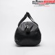 SAC DE SPORT SIMILI CUIR  LEONE NOIR
