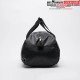 SAC DE SPORT SIMILI CUIR LEONE NOIR