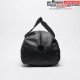 SAC DE SPORT SIMILI CUIR LEONE NOIR