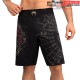 Short de Combat Venum Santa Muerte 5.0 - Noir Profond/Or