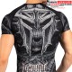 Rashguard à Manches Courtes Venum Gladiator 5.0 - Noir/Argent