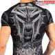 Rashguard à Manches Courtes Venum Gladiator 5.0 - Noir/Argent