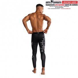 Pantalon de Compression Venum Gladiator 5.0 - Noir/Argent
