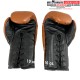 Gants de boxe Lacets SKS Marron