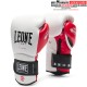 Gants de boxe cuir Léone Technico N3 Blanc