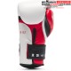 Gants de boxe cuir Léone Technico N3 Blanc