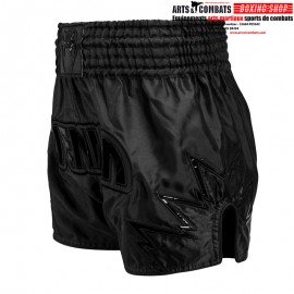 Shorts de Muay Thai Venum Inferno - Noir/Noir