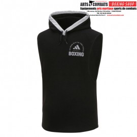 Sweat de Boxe sans manches Adidas Noir/Gris