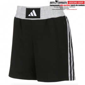 Short de boxe Adidas noir & gris