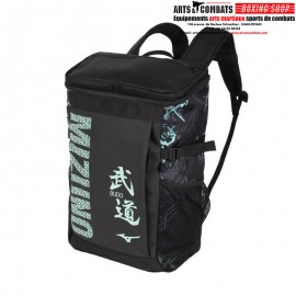 Sac à dos Mizuno Budo - Noir/Vert menthe