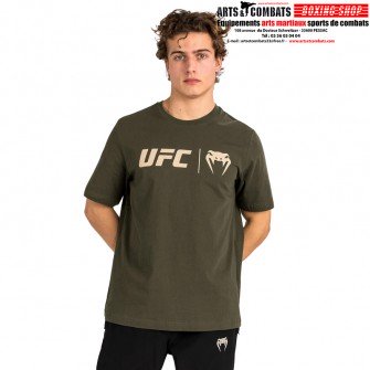 T-Shirt UFC Venum Classic - Kaki/Bronze