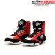CHAUSSURES DE BOXE LÉONE NOIR/ROUGE/ BLANC