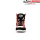 CHAUSSURES DE BOXE LÉONE NOIR/ROUGE/ BLANC