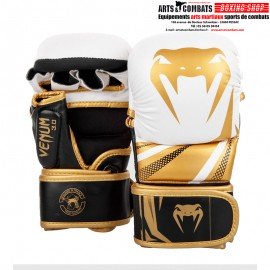 GANTS DE SPARRING VENUM CHALLENGER 3.0 - BLANC/OR