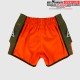 Short de Muay Thaï Fairtex Orange/ Vert