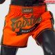 Short de Muay Thaï Fairtex Orange/ Vert