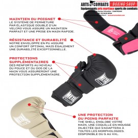 GANTS MMA SPARRING "THE SHELL" MIAMI VIBE METAL BOXE