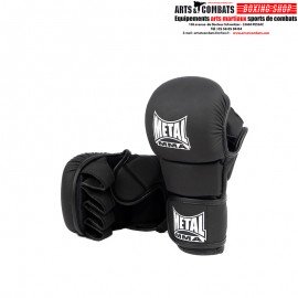 GANTS MMA SPARRING "THE SHELL" NOIR METAL BOXE