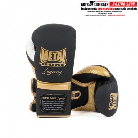GANTS DE BOXE LACETS LEGACY HORSE HAIR NOIR